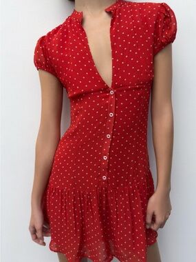 zara red gingham mini dress Zara Red Gingham Mini Dress - Dresses - Calgary, Alberta | Facebook Marketplace